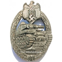 PANZER ASSAULT BADGE IN SILVER