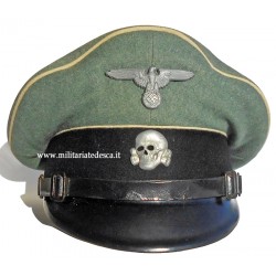 WAFFEN-SS EM/NCO VISOR CAP