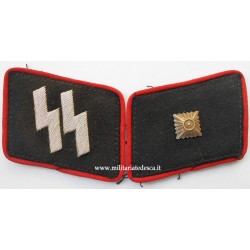 WAFFEN-SS RED PIPED NCO...