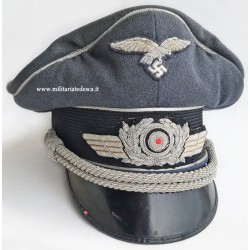 LUFTWAFFE OFFICER VISOR CAP...
