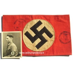 NSDAP ARMBAND WITH PHOTO...